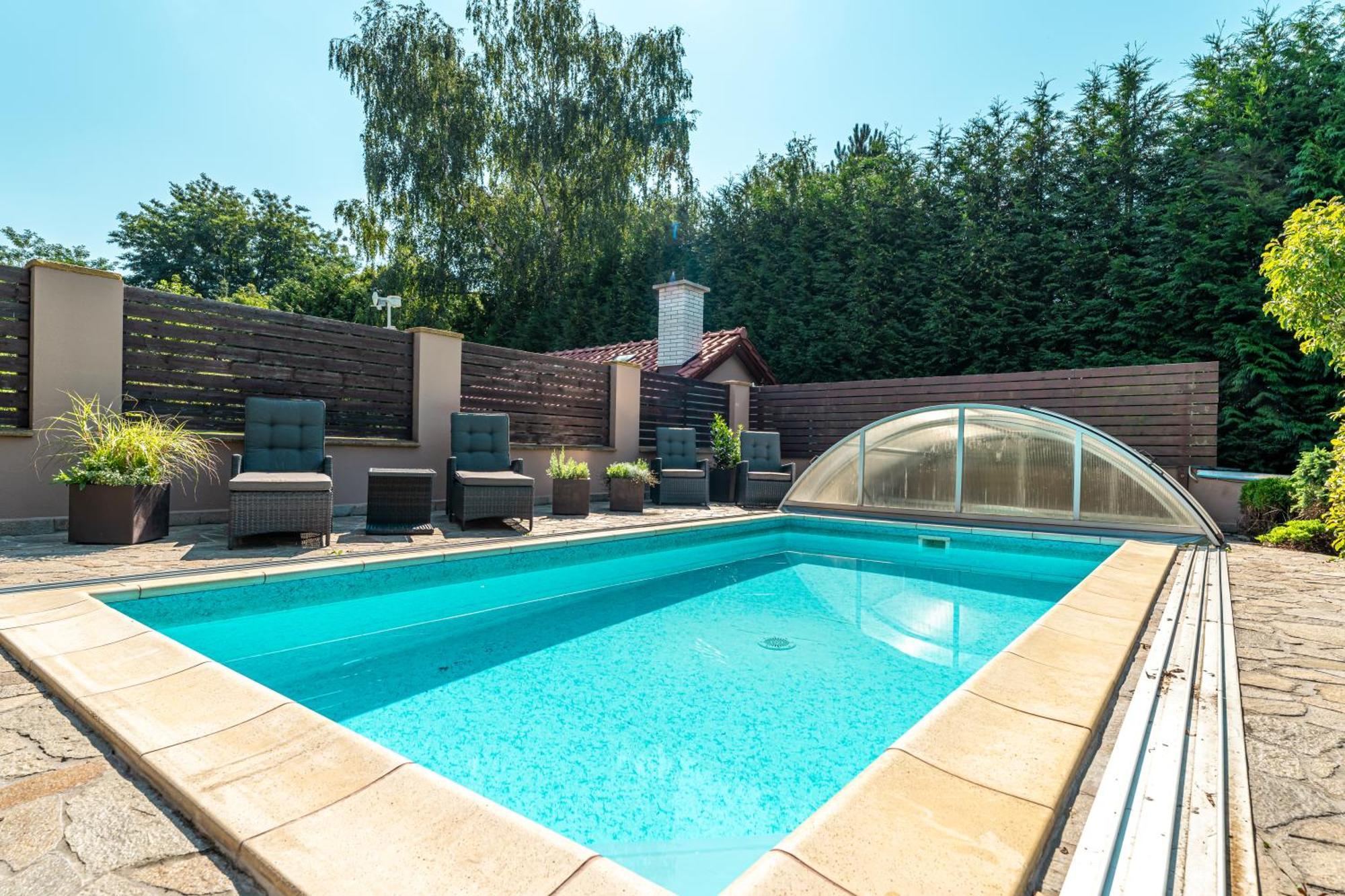 Villa With Pool & Sauna In Beer Village Велке-Поповице Экстерьер фото